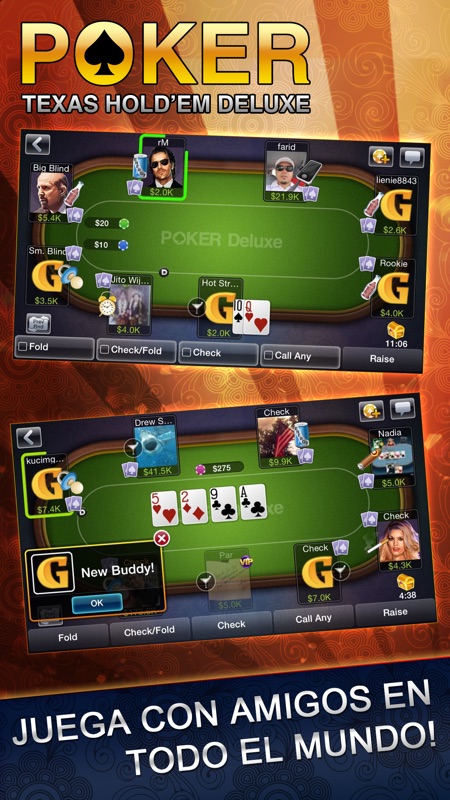 Texas HoldEm Poker Deluxe ES screenshot 4