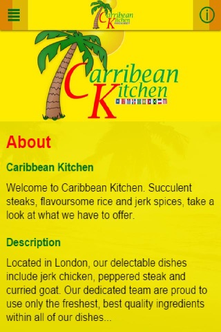 Caribbean Kitchen London screenshot 2