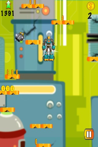 Jumping Robot Invasion - Iron Launch Escape Challenge Paid screenshot 2