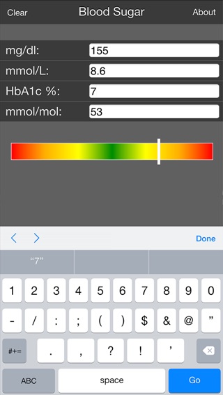 Mila's Blood Sugar Conversion Calculatorのおすすめ画像3