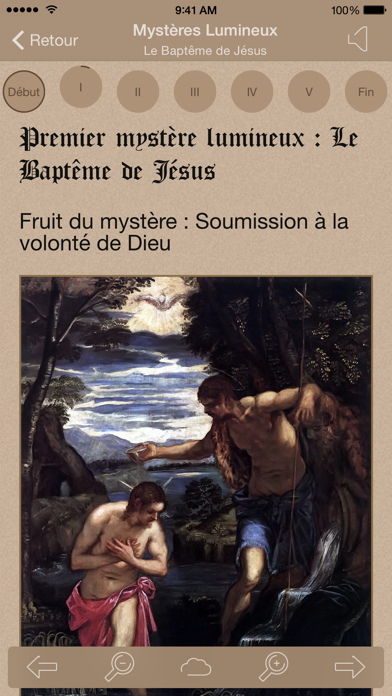 Screenshot #3 pour Rosaire Biblique Lite