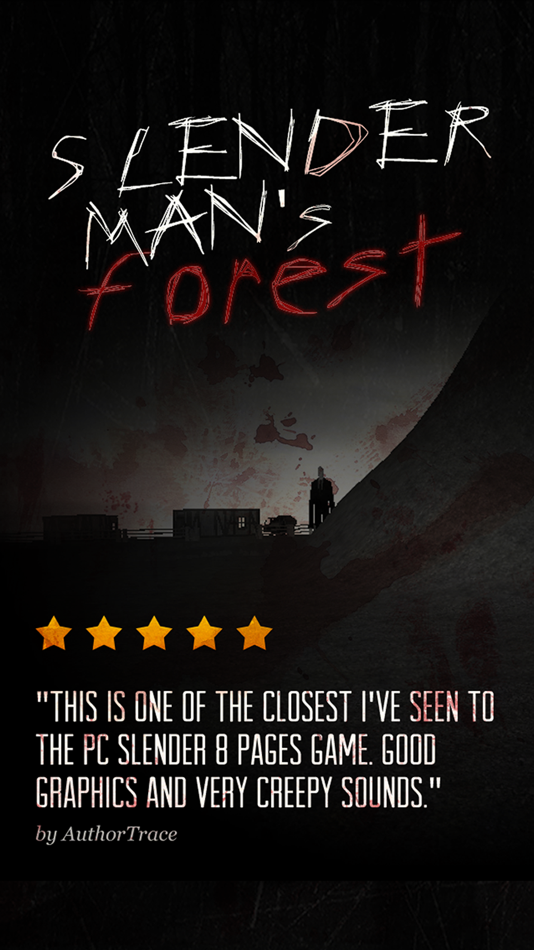 #1. SlenderMan's Forest (iOS) 由: Netquest