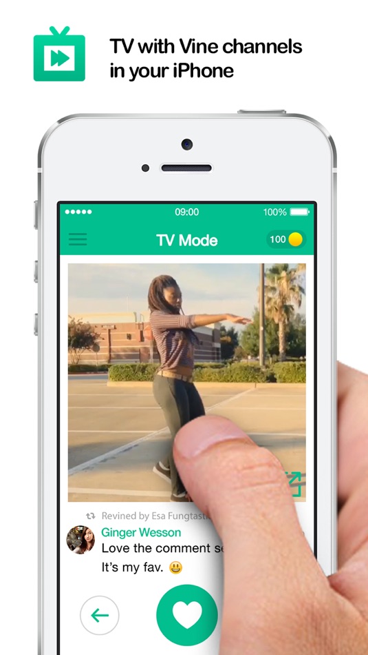 TV for Vine : (Watch Best Vine Videos , Create Your Own Video Channel , Vines Non-Stop - is the Best Way to Watch Cool Vines) - 1.1 - (iOS)