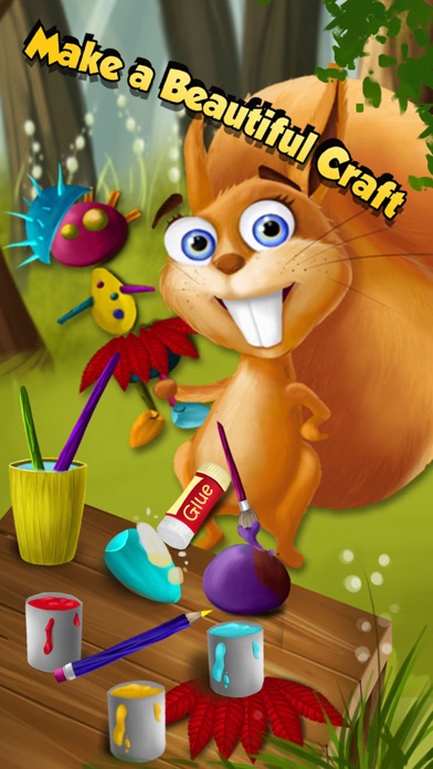 Screenshot #3 pour Forest Animals Chores and Cleanup - Arts, Crafts and Care