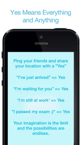 Game screenshot YesMe Messenger - Ping Your Friends in One Tap apk