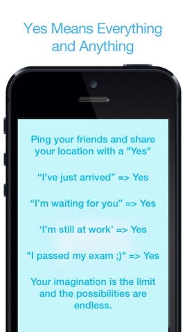 YesMe Messenger - Ping Your Friends in One Tapのおすすめ画像2