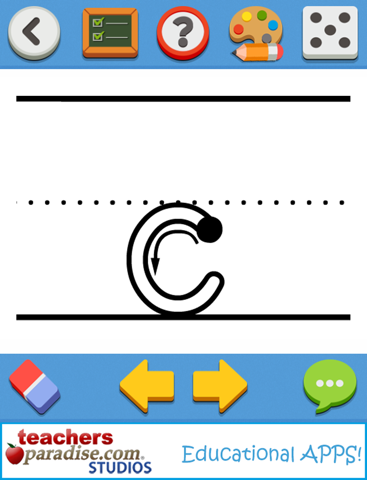 ABCs Kids Alphabet Handwriting & Letter Tracing ZBP - School Letter Tracing Game iPad screenshot