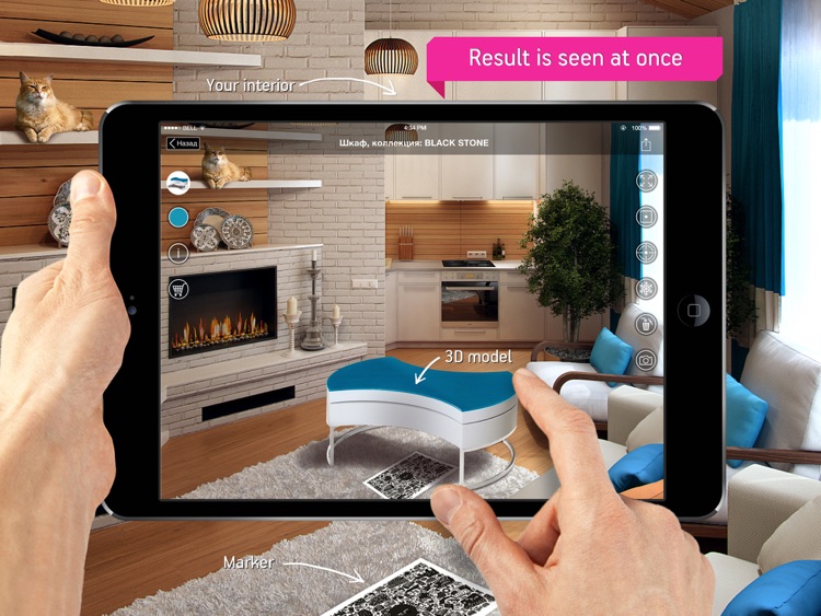 Fingo Furniture - Augmented Reality Interior App. Catalogue 3D
