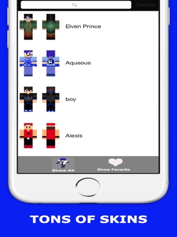 Animated Boy Skins for Minecraft PE FREE iPad screenshot 4 - Entertainment app