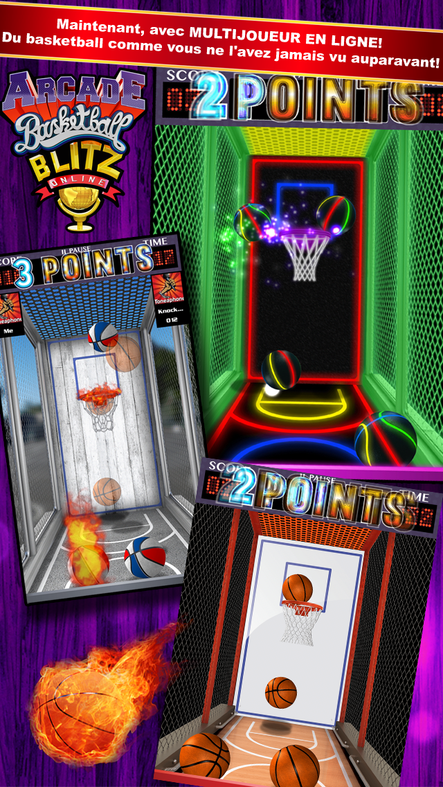 Screenshot #3 pour Arcade Basketball Blitz Online