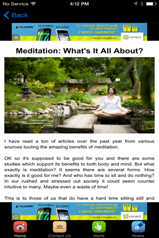 iMeditation Classroom For Peace and Happiness screenshot 2