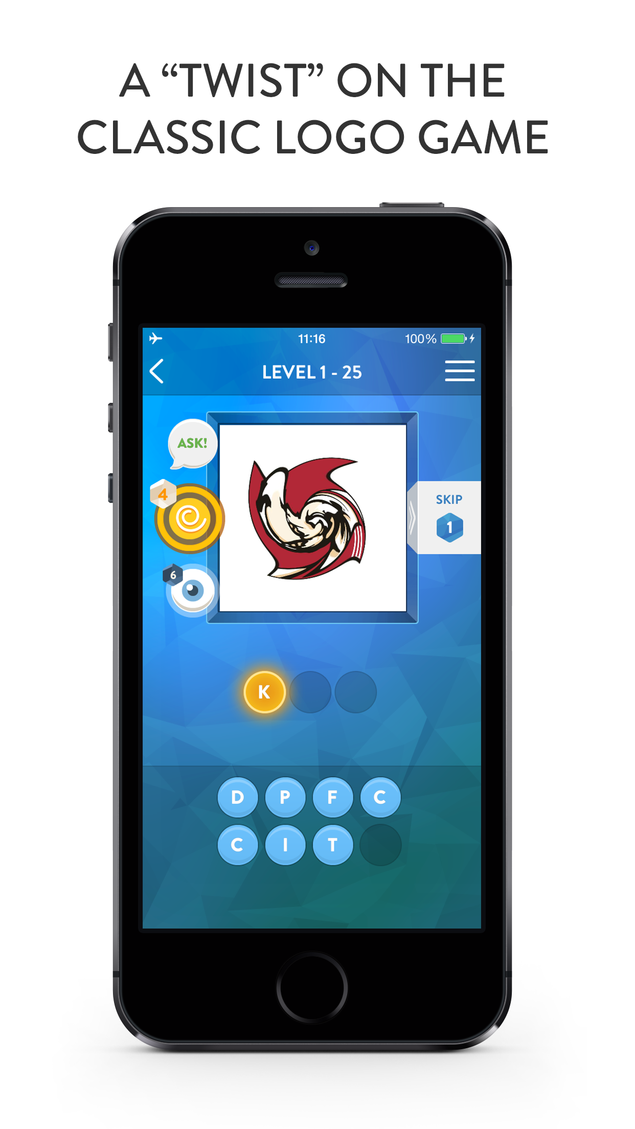 Swirly Logos - Guess the Logo, Emblem & Brand Name Quiz Game