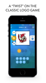 Swirly Logos - Guess the Logo, Emblem & Brand Name Quiz Game screenshot