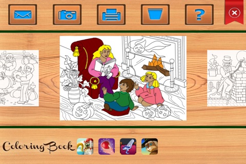 Halloween. Coloring book for children Lite screenshot 2