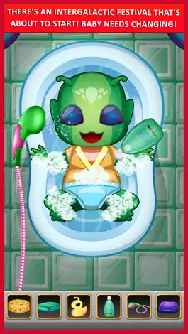 Game screenshot Alien Mommy New Baby Doctor - mommy's newborn babycare sister & girl family adventure games apk