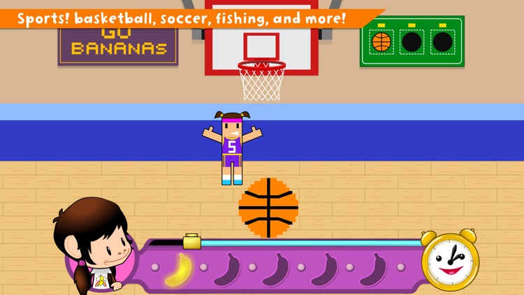 Zuzu's Bananas: A Monkey Preschool Game