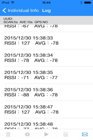 BLE Logger screenshot 4