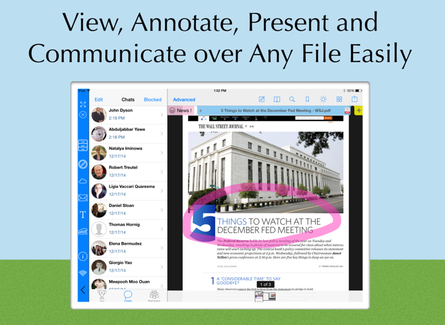 ‎ViewChat PDF Reader with Instant PDF Converter - Best PDF collaboration tools! Screenshot