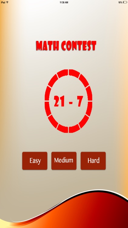 Math Contest - The Mental Brain Test With Photo Memory Solver