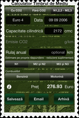 Calculator Taxa Auto - Timbrul de Mediu 2013 screenshot 3