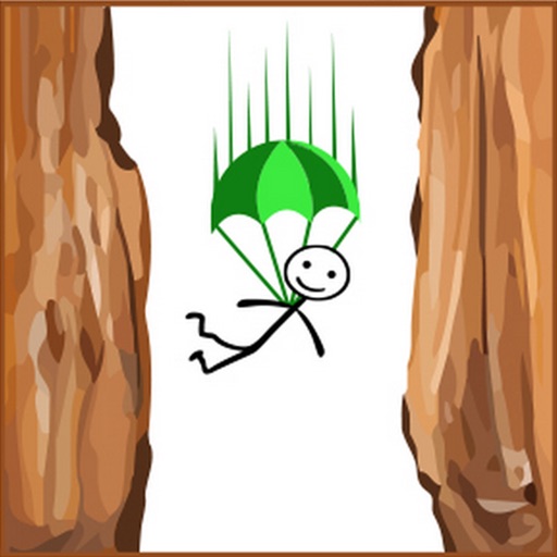 Parashoot Stickman Icon