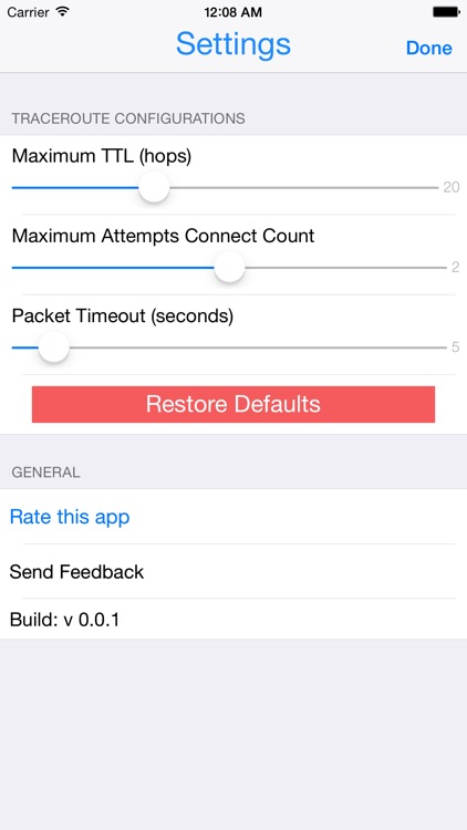 Trace Route Network Utility