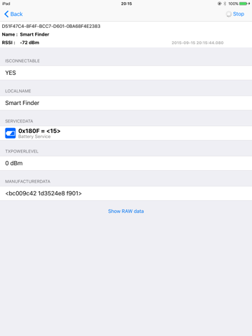 Screenshot #5 pour Bluetooth Smart Scanner