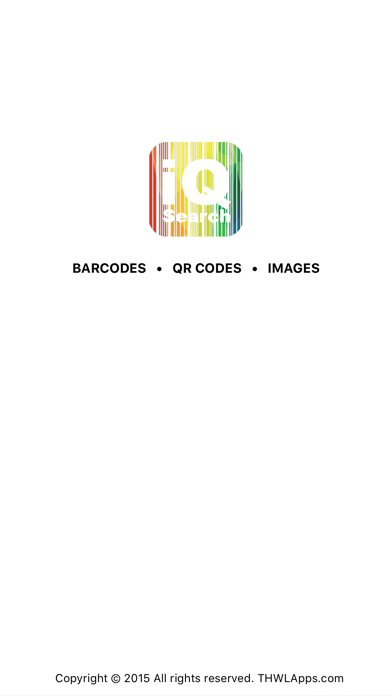 Screenshot #1 pour iQ Search - Barcodes, QR Codes, Images
