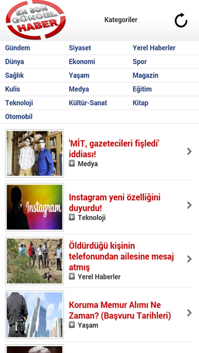 Screenshot #2 pour En Son Güncel Haber