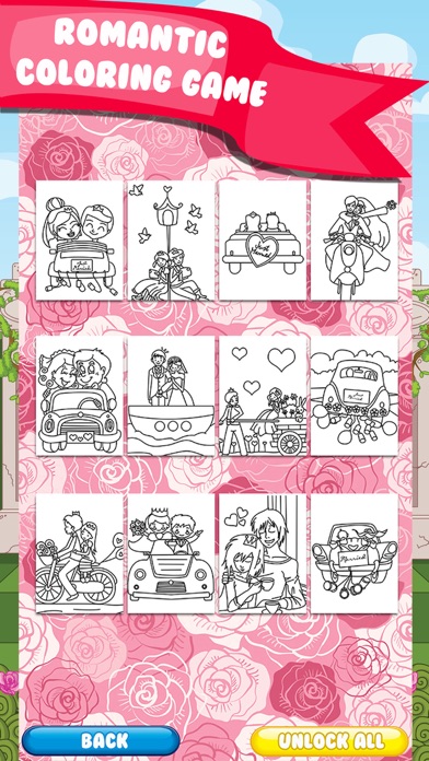Screenshot #1 pour Princess Coloring Book Drawing Doodle - Draw Game for Toddler Preschool Kids!