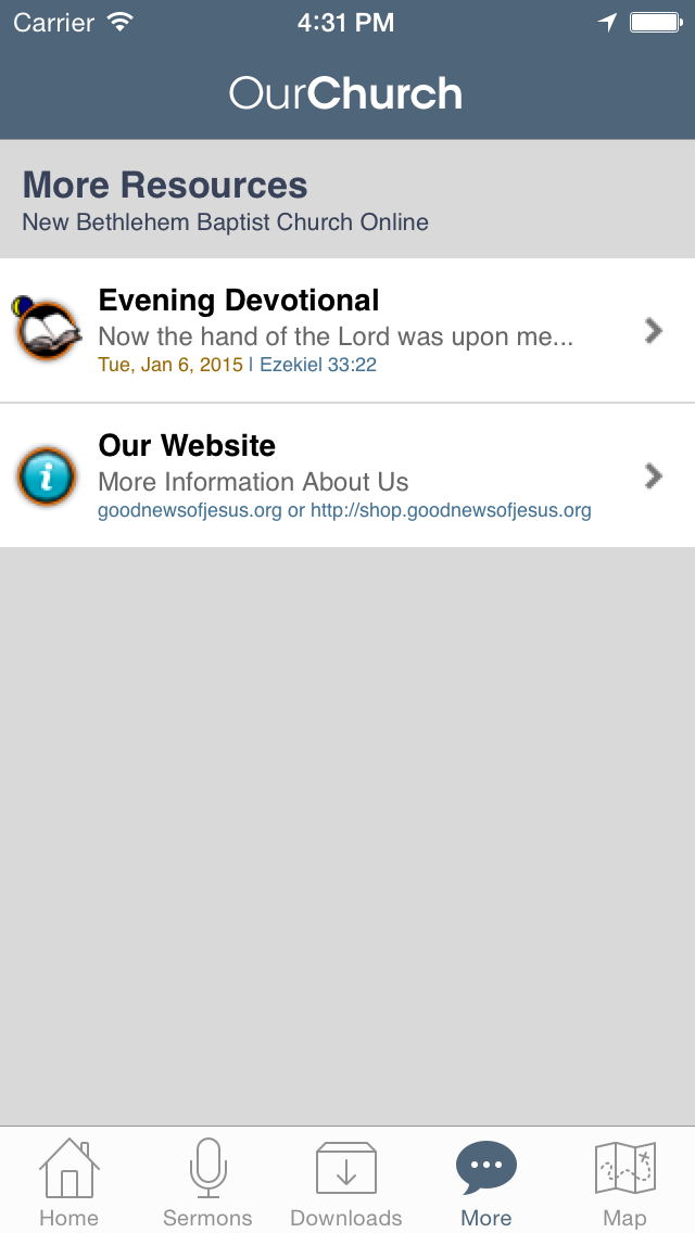 Good News of Jesus