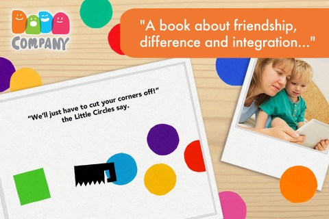 Four little corners - An interactive storybook app about friendship screenshot 2