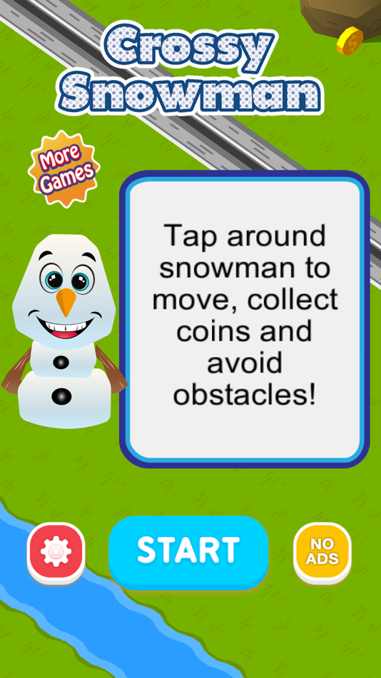 #1. Crossy Snowman (iOS) 由: ArgeWorld