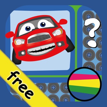 Wedstrijd Kaarten - Spel voor een Jongen (is een zeer goede gratis app om kinderen geheugen vaardigheden en concentratie met auto's en vrachtwagens kaarten te trainen)