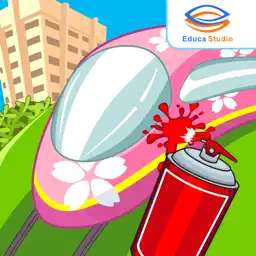Marbel Mewarnai Transportasi app icon