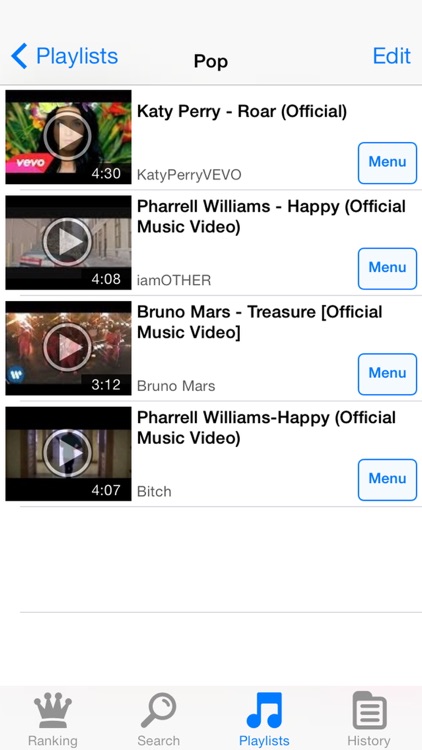 Video Clip - Play Music for YouTube screenshot-3
