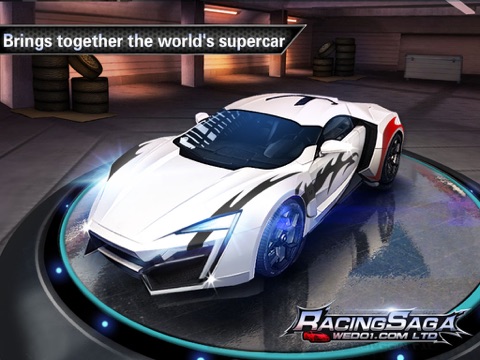 Screenshot #4 pour Racing Saga