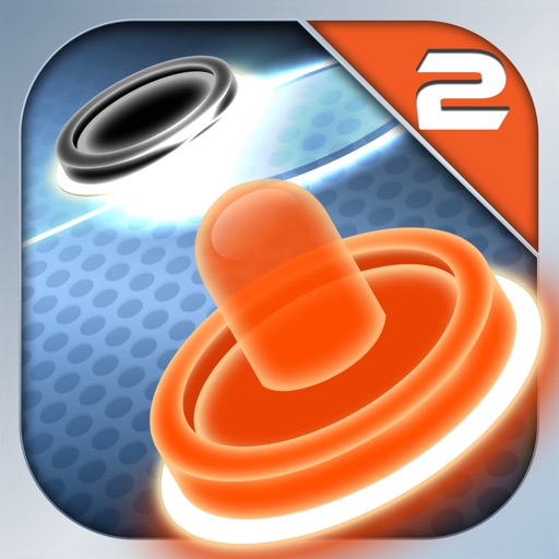 Glow Air Hockey 2 HD+ iOS App