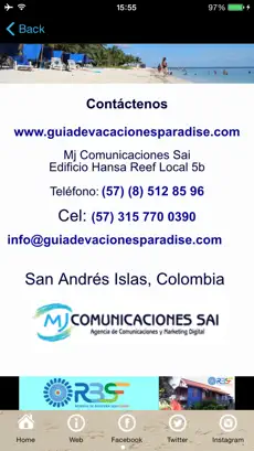 Captura 3 San Andres Guide iphone