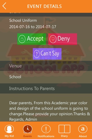 School App screenshot 3
