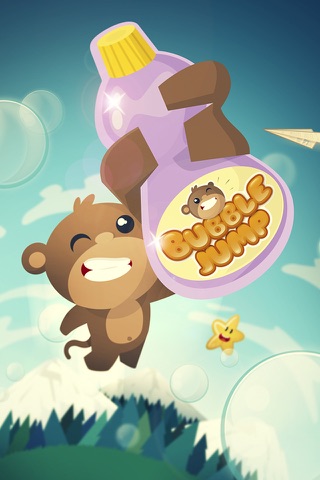 BubbleJump! Starring BAM the Monkey in this high flying FUN Free Game for Kids of All Ages screenshot 2