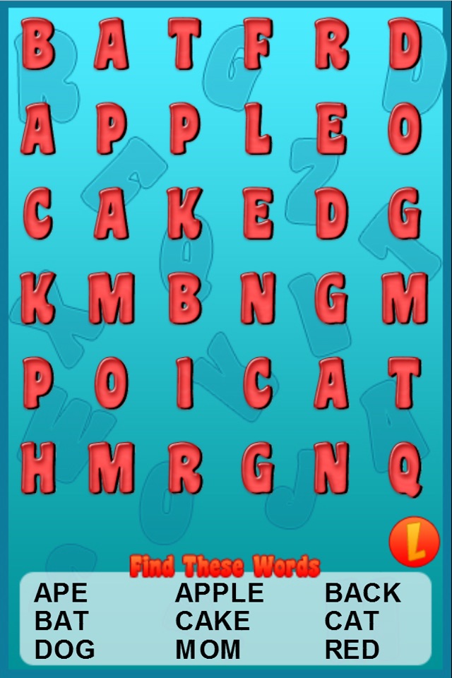 Word Search - Puzzle Game For Kids screenshot 3