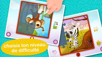 Screenshot #1 pour Wildlife Jigsaw Puzzles Lite