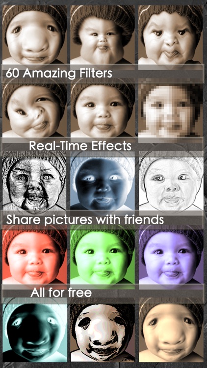 Funny Camera - Free photo booth effects live on camera+ pic editor +picture  collage + cool photo effects by palminfo studio