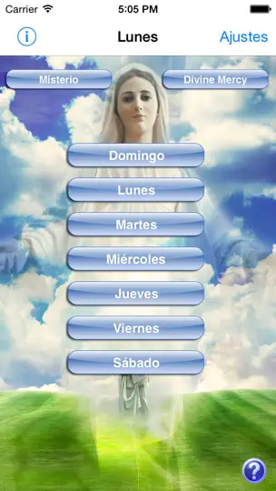 Captura de pantalla de Santo Rosario Versión Deluxe en iPhone 2