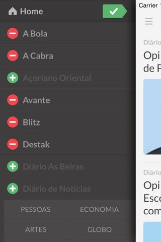 Jornais PT - Os mais importantes jornais do Portugal screenshot 3