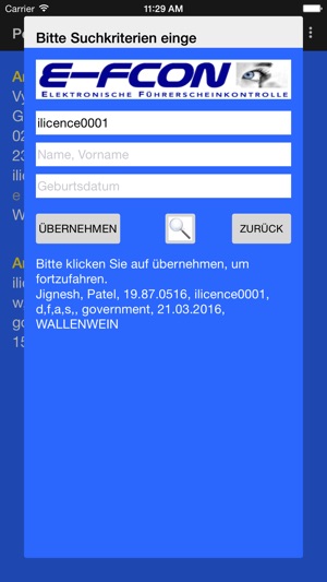 E-FCON - Elektronische Führerscheinkontrolle(圖3)-速報App