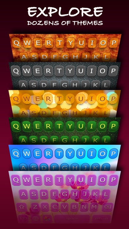 AwesomeKey Pro ™ color theme keyboard for iOS 8