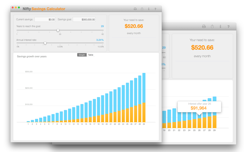 Nifty Savings Calculator thumbnail 1