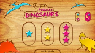 My First Wood Puzzles: Dinosaurs - A Free Kid Puzzle Game for Learning Alphabet - Perfect App for Kids and Toddlers!のおすすめ画像5